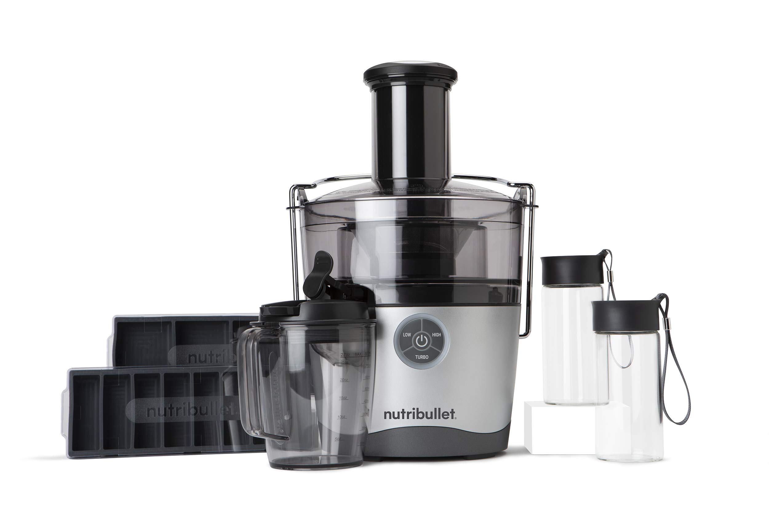 NutriBullet Juicer Pro Silver Centrifugal Juicing Machine - John Pierce Auto Care