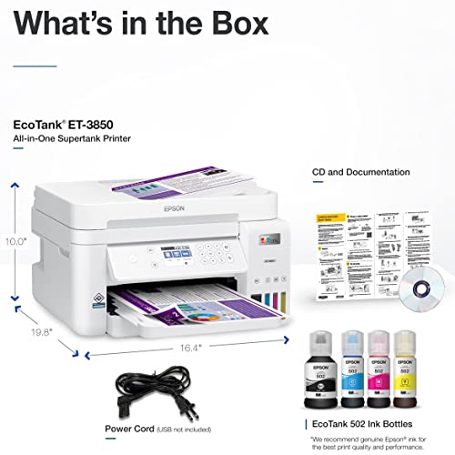 Epson EcoTank Supertank Wireless Printer - John Pierce Auto Care