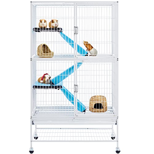 Yaheetech Rolling 2-Story Ferret and Small Animal Cage - John Pierce Auto Care