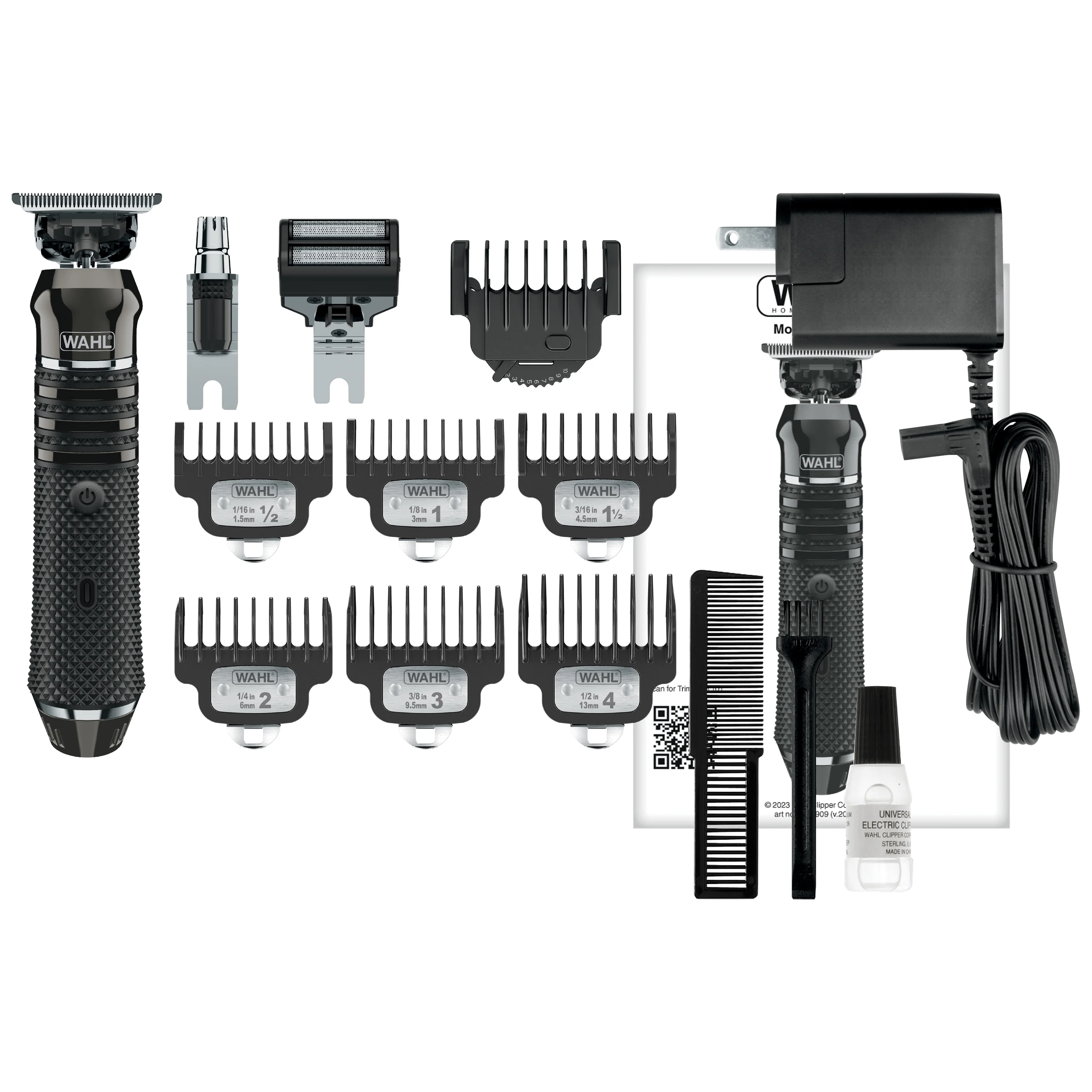 Wahl Pro Series High Visibility Lithium Ion Skeleton Style All in One  Trimmer for Men, 3023437 - John Pierce Auto Care