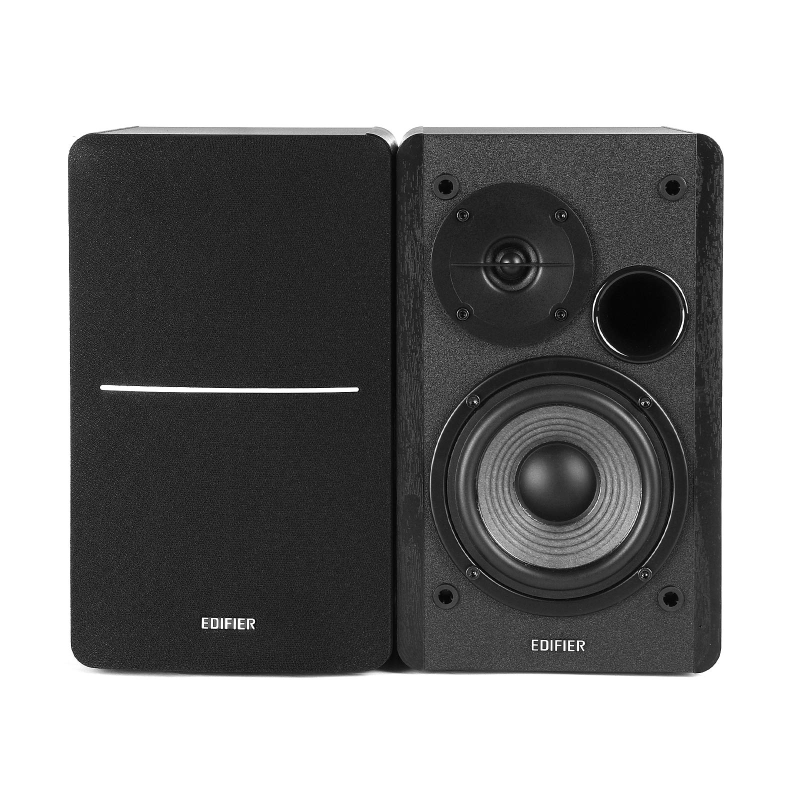 Edifier R1280DB Powered Bluetooth Bookshelf Speakers (Black) - John Pierce Auto Care