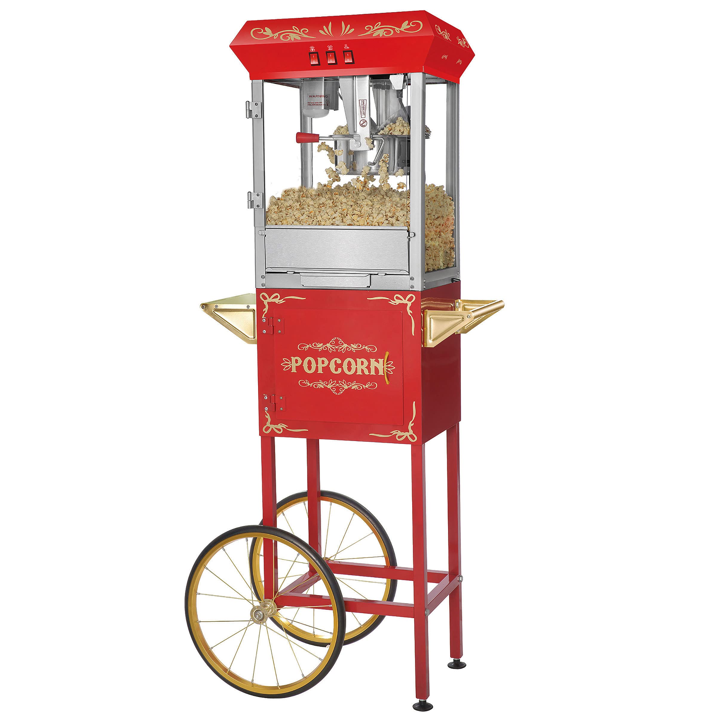 Great Northern Popcorn Star 8-Ounce Antique Popcorn Machine - John Pierce Auto Care