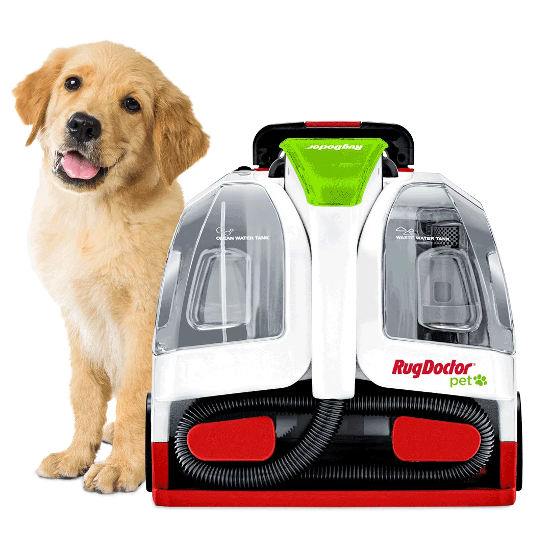 Rug Doctor Pet Portable Spot Cleaner, 2X Suction Power*, Lightweight Pet Carpet Cleaner Machine, Pro-Grade Power Removes Stains & Odors from Rugs, Carpets And Upholstery - John Pierce Auto Care