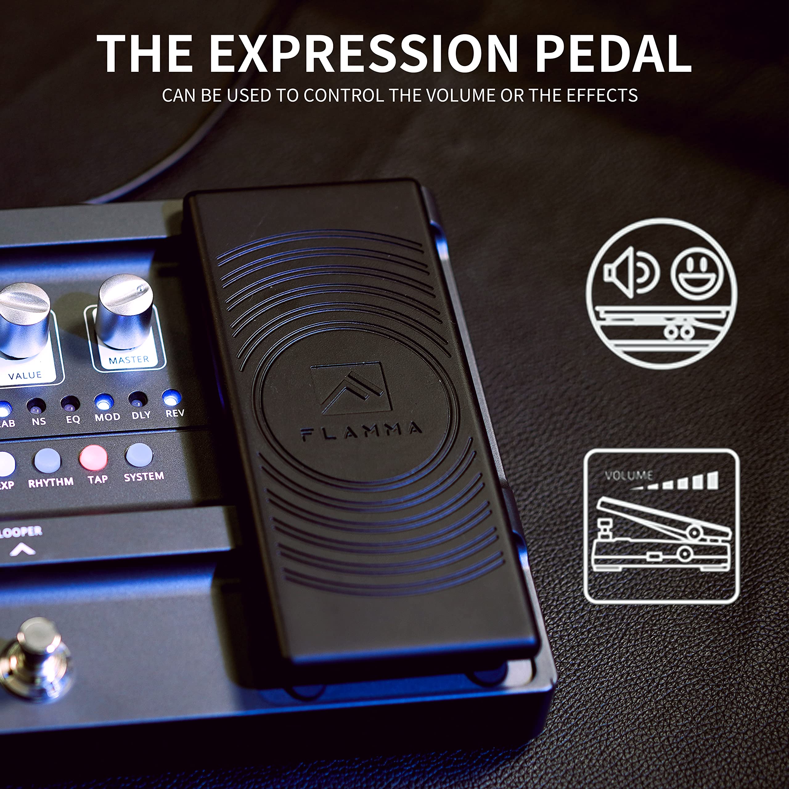 FLAMMA FX100 Guitar Multi-Effects Processor with Amp Modeling - John Pierce Auto Care