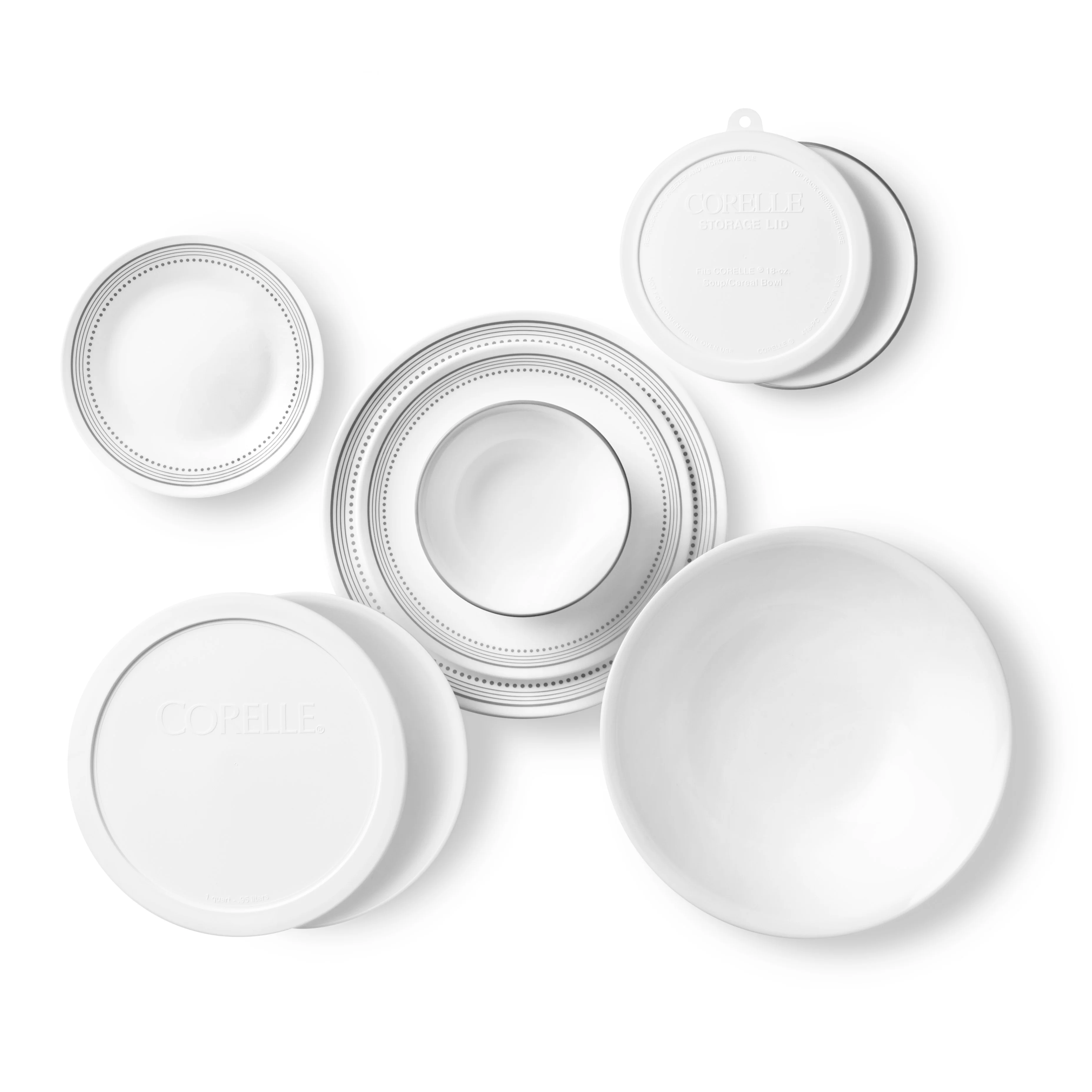 Corelle Mystic Gray 78-Piece Dinnerware Set, Service for 12 - John Pierce Auto Care