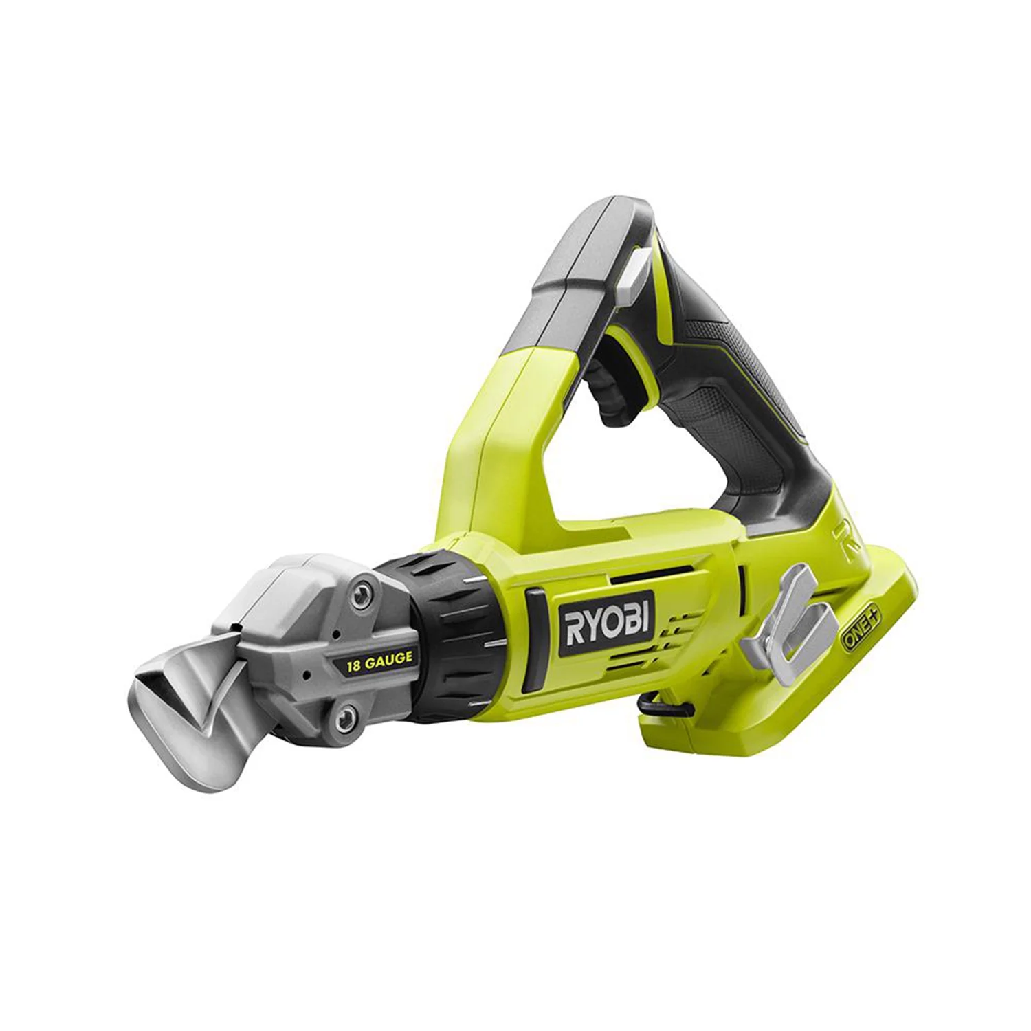 Ryobi P591 18V One+ 18-Gauge Rotating Head Offset Shear, Tool Only - John Pierce Auto Care