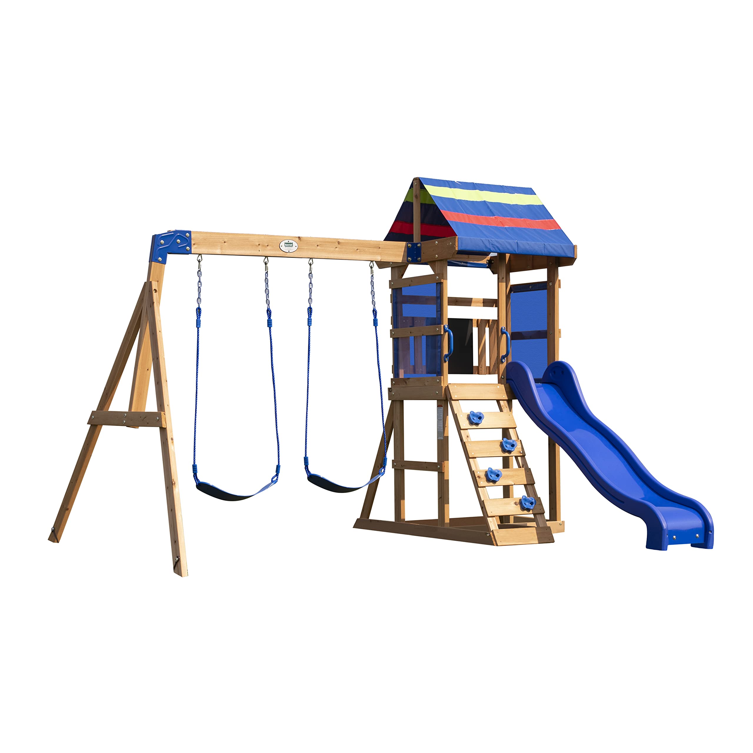 Backyard Discovery Wooden Playhouse with Telescope and Sandbox - John Pierce Auto Care