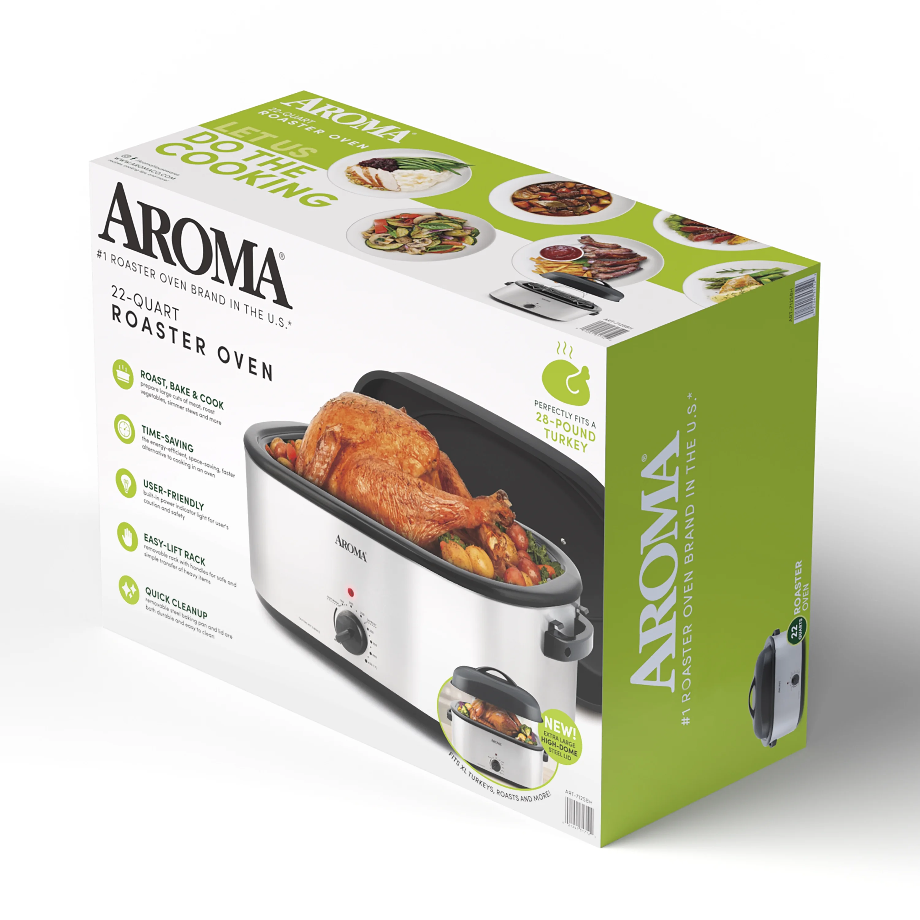 Aroma 22-Quart Electric Roaster Oven - John Pierce Auto Care