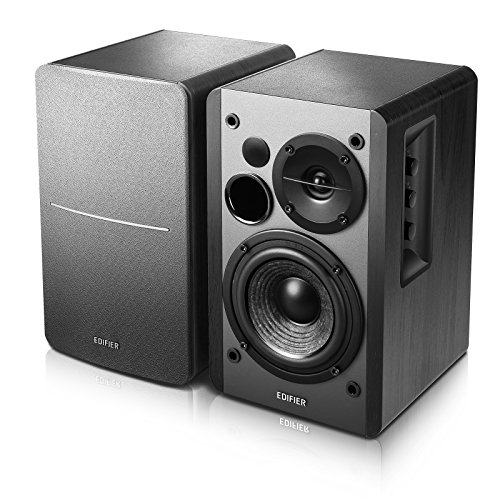 Edifier R1280DB Powered Bluetooth Bookshelf Speakers (Black) - John Pierce Auto Care