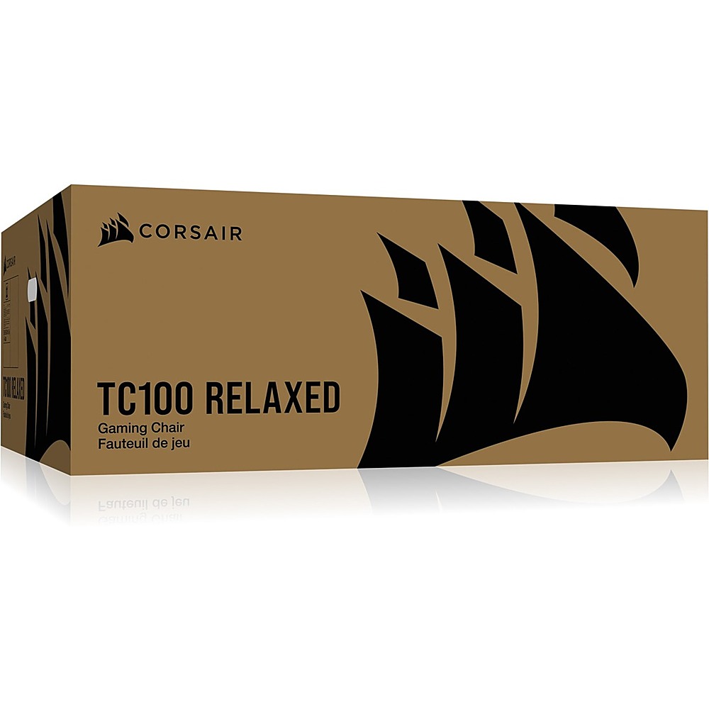 CORSAIR TC100 Fabric Gaming Chair, Black - John Pierce Auto Care