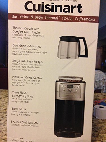 Cuisinart DGB 900BC Thermal Automatic Coffeemaker - John Pierce Auto Care