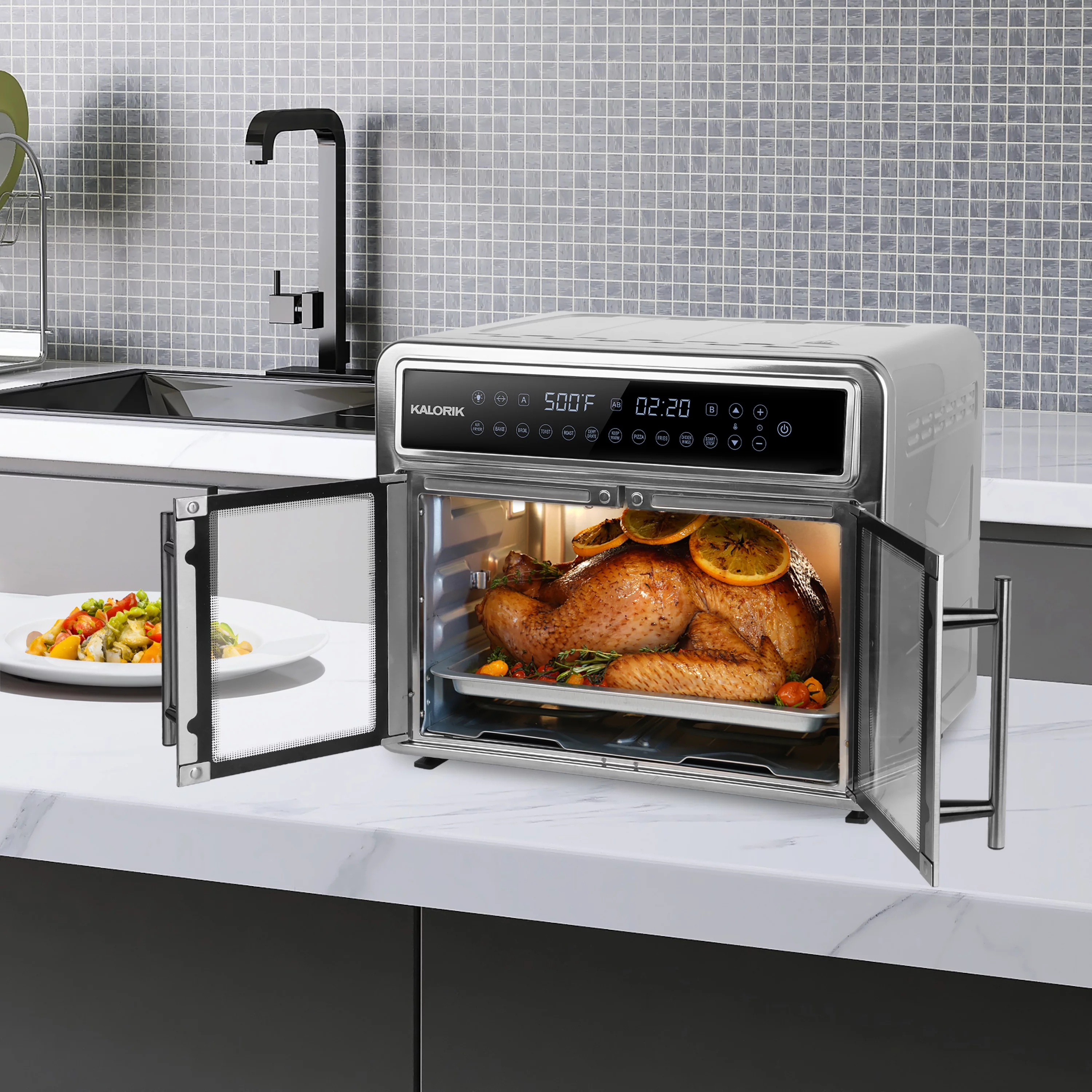 Kalorik MAXX® 26 Quart Flex Trio Air Fryer Oven - John Pierce Auto Care