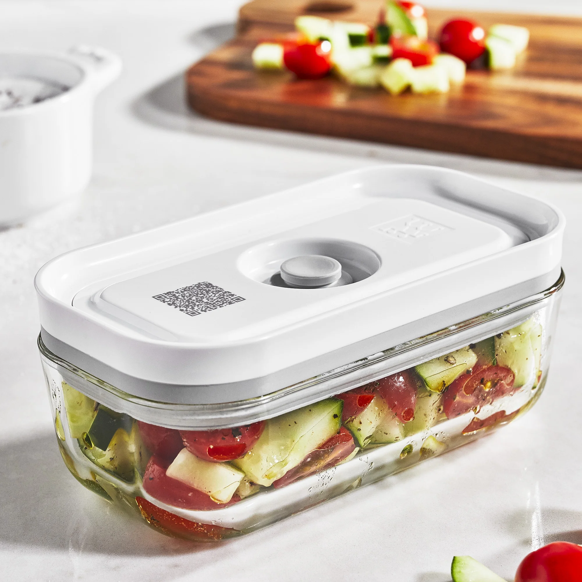 Zwilling Fresh & Save 32-pc Vacuum Sealer Machine Set, Sous Vide Bags, Meal prep, Airtight Food Storage Containers Glass - John Pierce Auto Care
