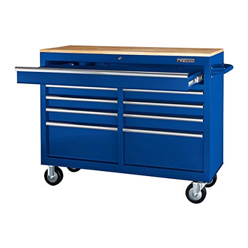 9 Drawer Mobile Storage Cabinet Solid - John Pierce Auto Care