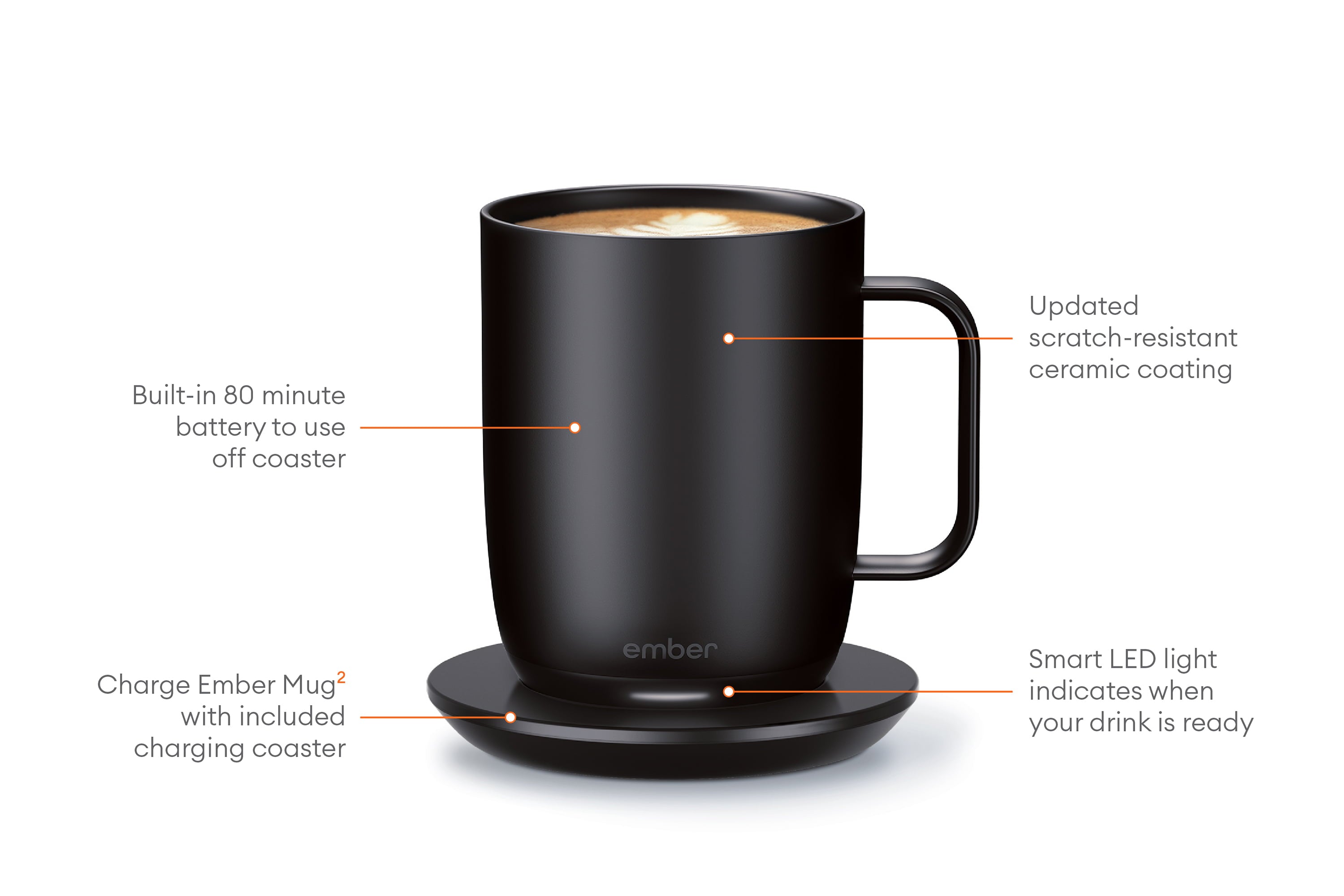 Ember Smart Mug 2, 14 oz. - John Pierce Auto Care