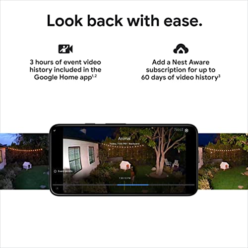 Google G3AL9 GPLE9 Nest Floodlight - John Pierce Auto Care