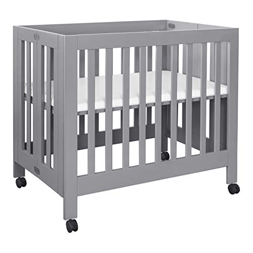 Babyletto Origami Mini Crib Grey - John Pierce Auto Care