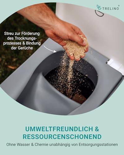 TRELINO Composting Portable Odorless Capacity - John Pierce Auto Care