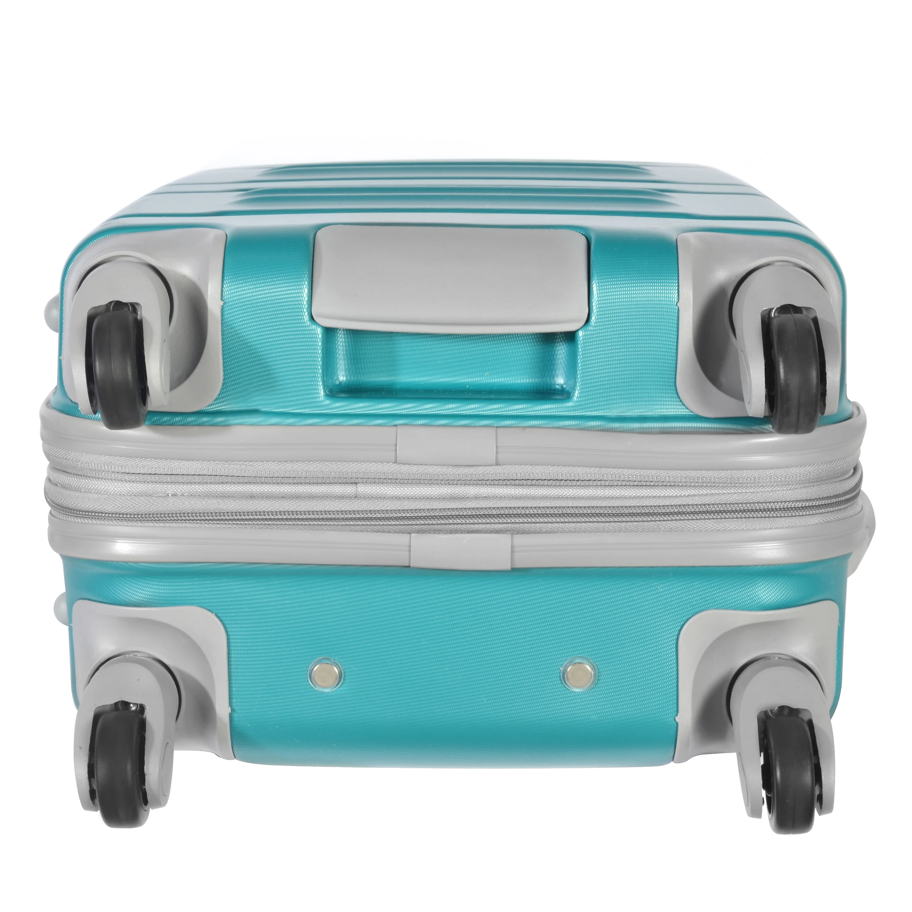 Olympia U.S.A. Denmark 3-Piece Expandable Hardcase Luggage Set with Spinner Wheels, Teal - John Pierce Auto Care