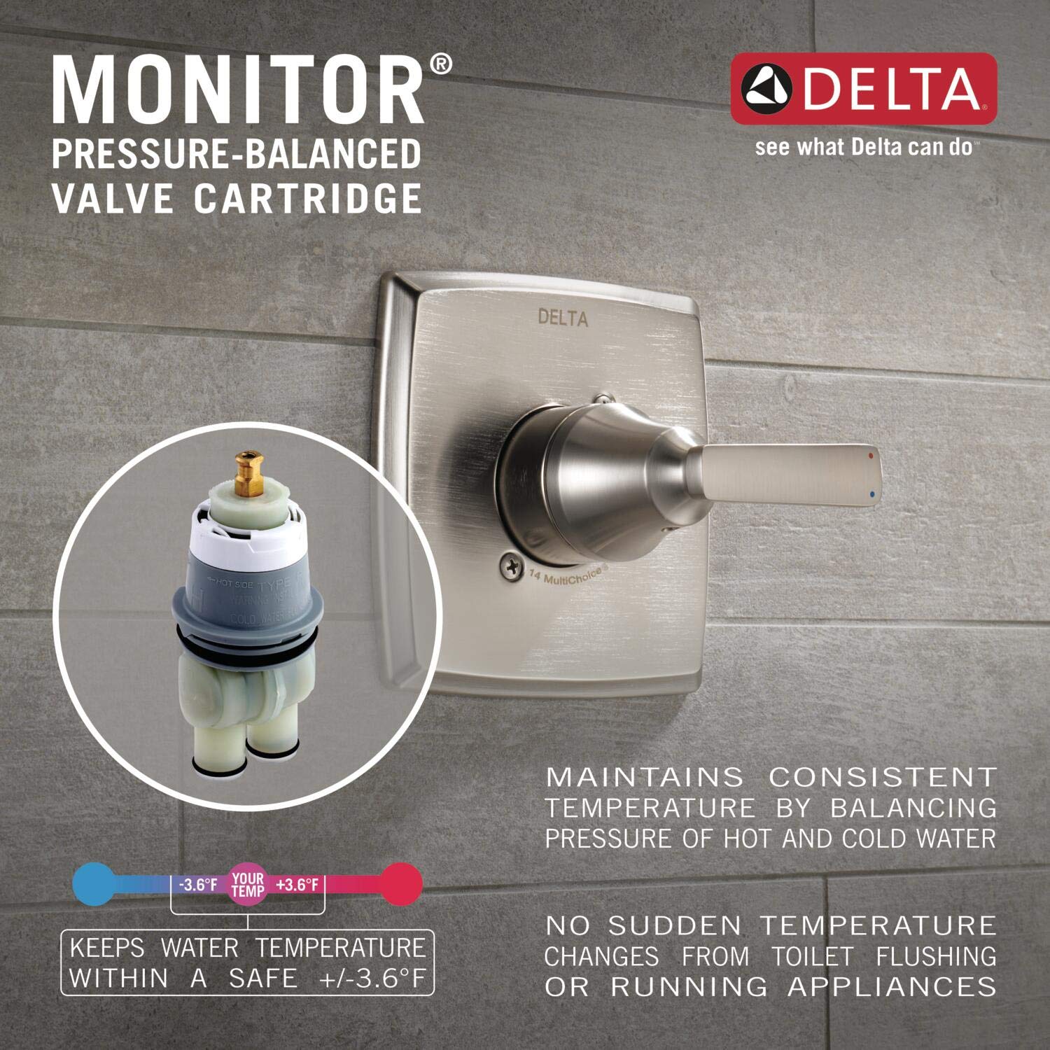 Delta Faucet Classic Tub and Shower Combo Set (Chrome T13420-PD) - John Pierce Auto Care