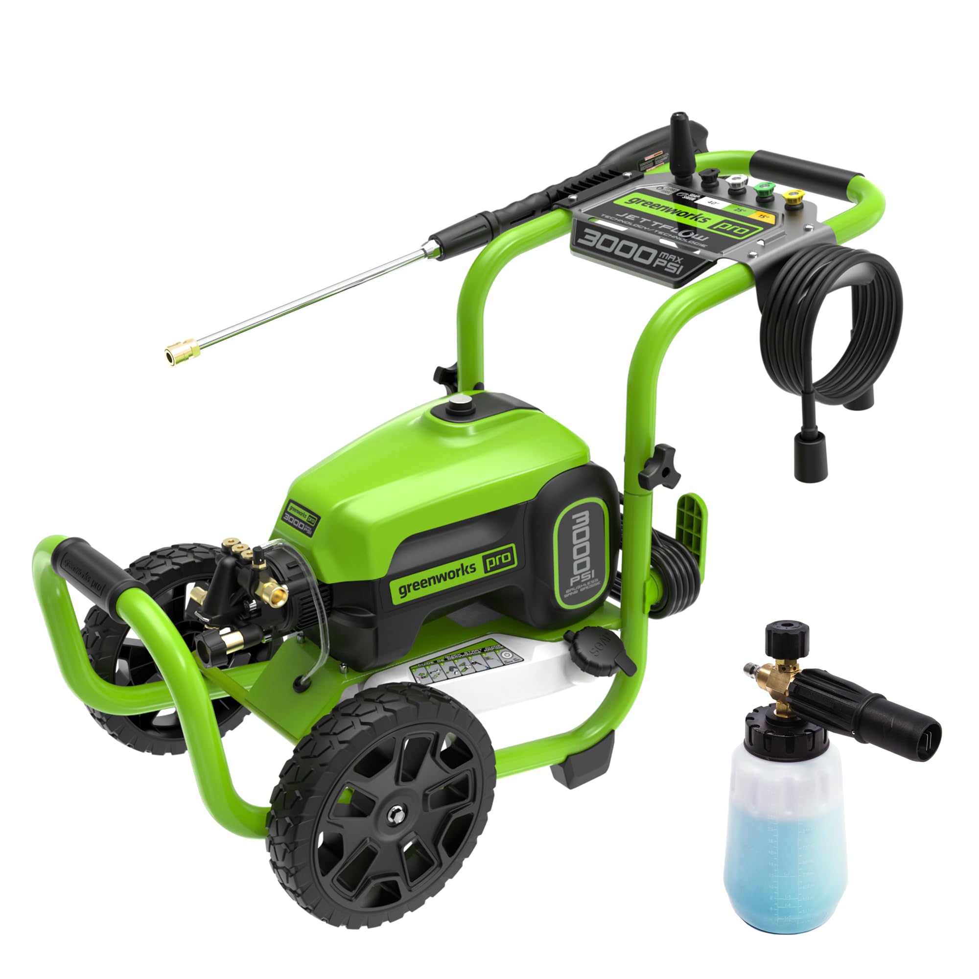 Greenworks 3000 PSI Pressure Washer Foam Cannon Attachment - John Pierce Auto Care