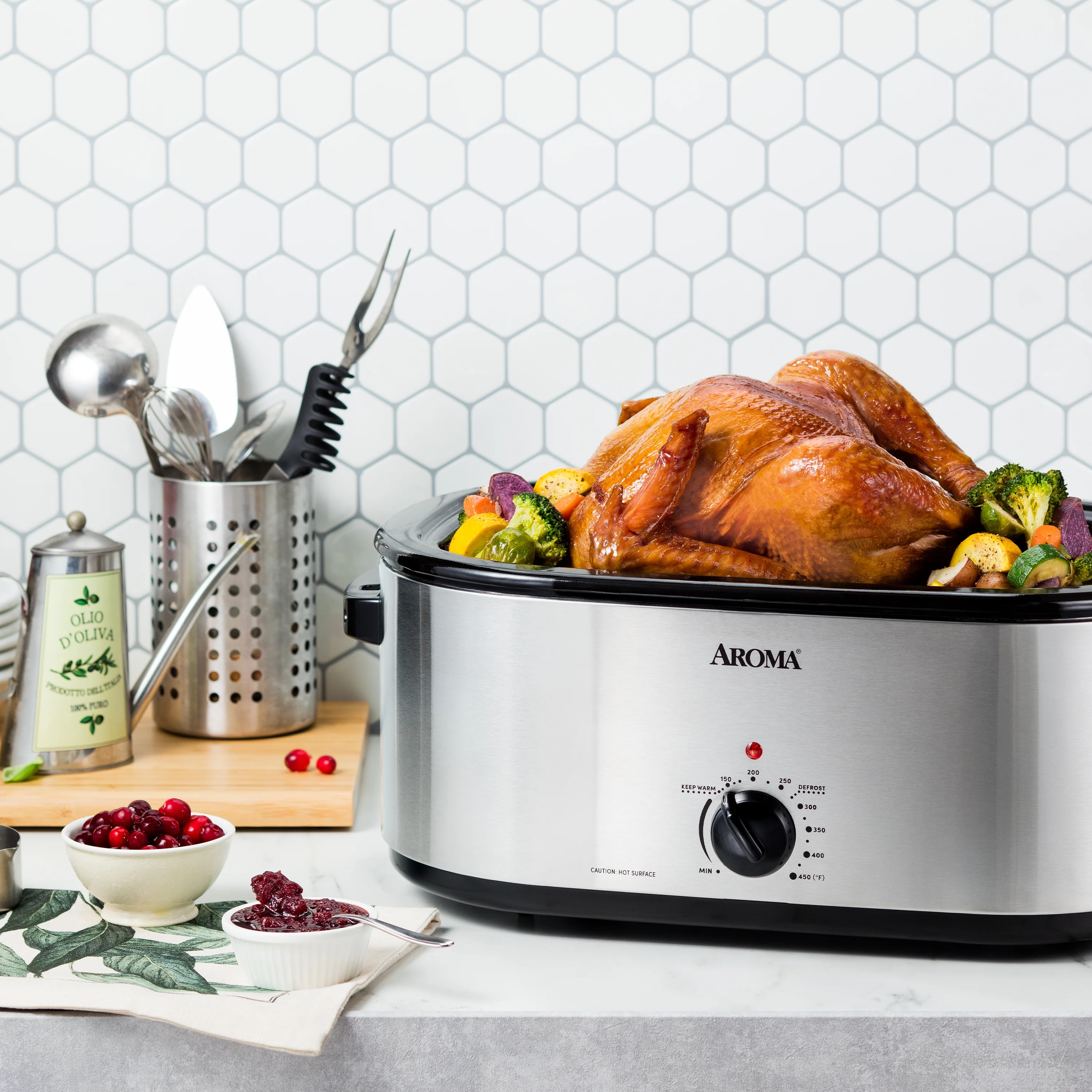 Aroma 22-Quart Electric Roaster Oven - John Pierce Auto Care