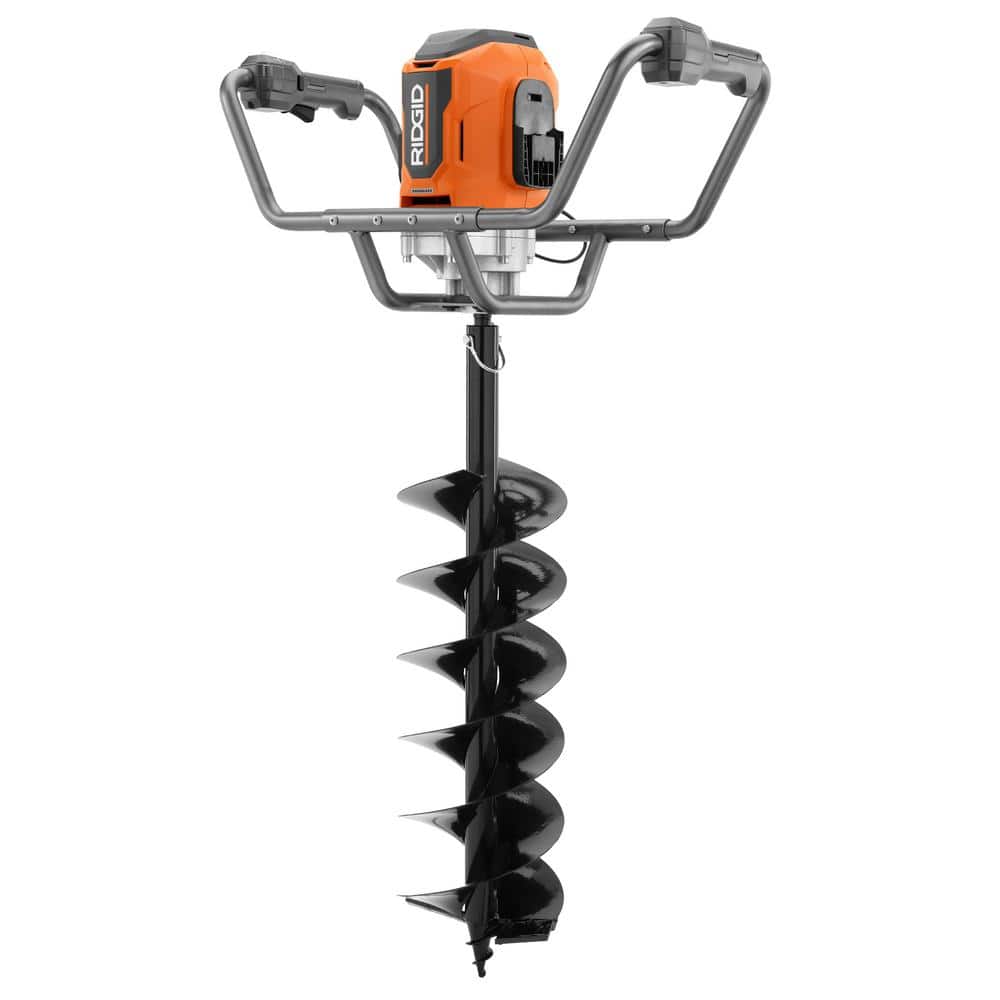 Ridgid 18V Cordless Earth Auger with 8-Inch Auger Bit Kit - John Pierce Auto Care