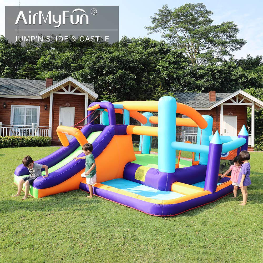 AirMyFun Inflatable Jumping Bouncer Outdoor Bounce House - John Pierce Auto Care