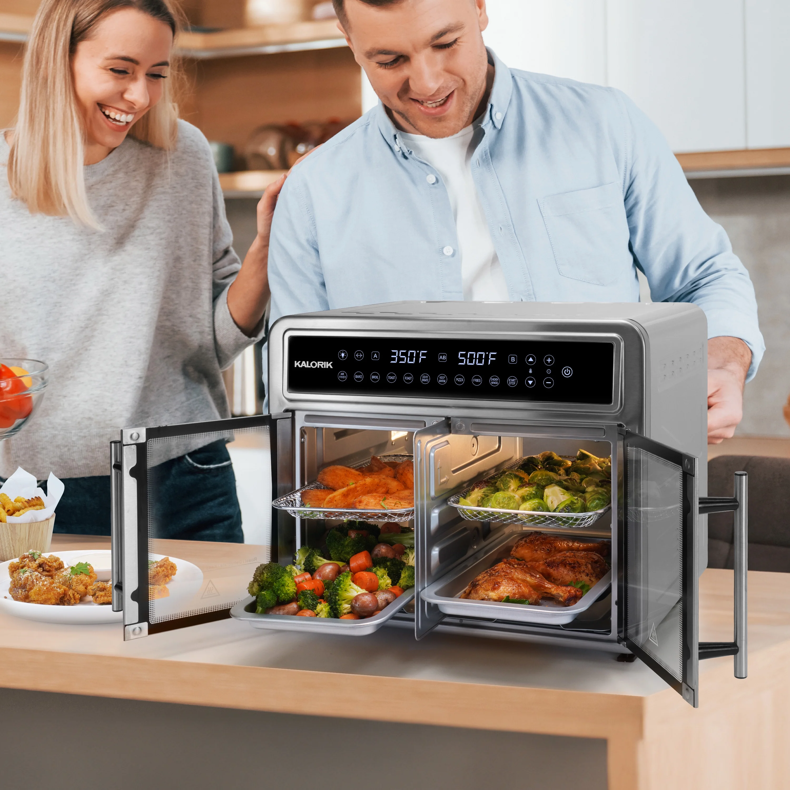 Kalorik MAXX® 26 Quart Flex Trio Air Fryer Oven - John Pierce Auto Care