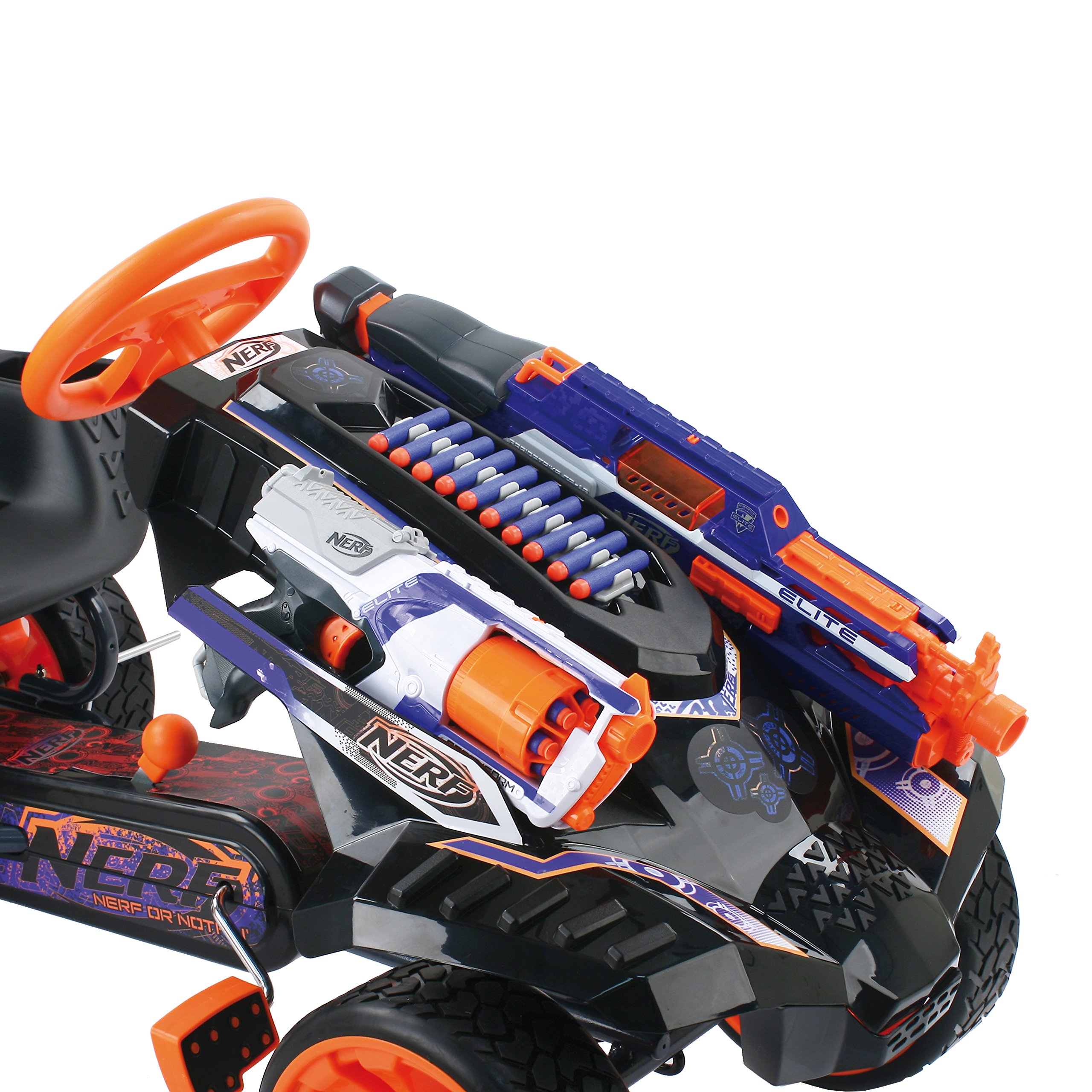 Hauck Battle Racer Pedal Go Kart (Orange) - John Pierce Auto Care
