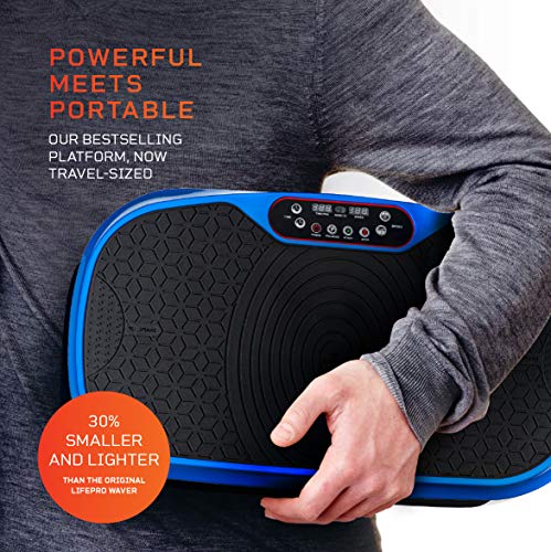 Lifepro Waver Mini Vibration Plate   Whole Body Vibration Platform Exercise Machine - John Pierce Auto Care