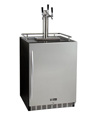 Kegco HK38BSU-2 Dual Faucet Under-Counter Kegerator - John Pierce Auto Care