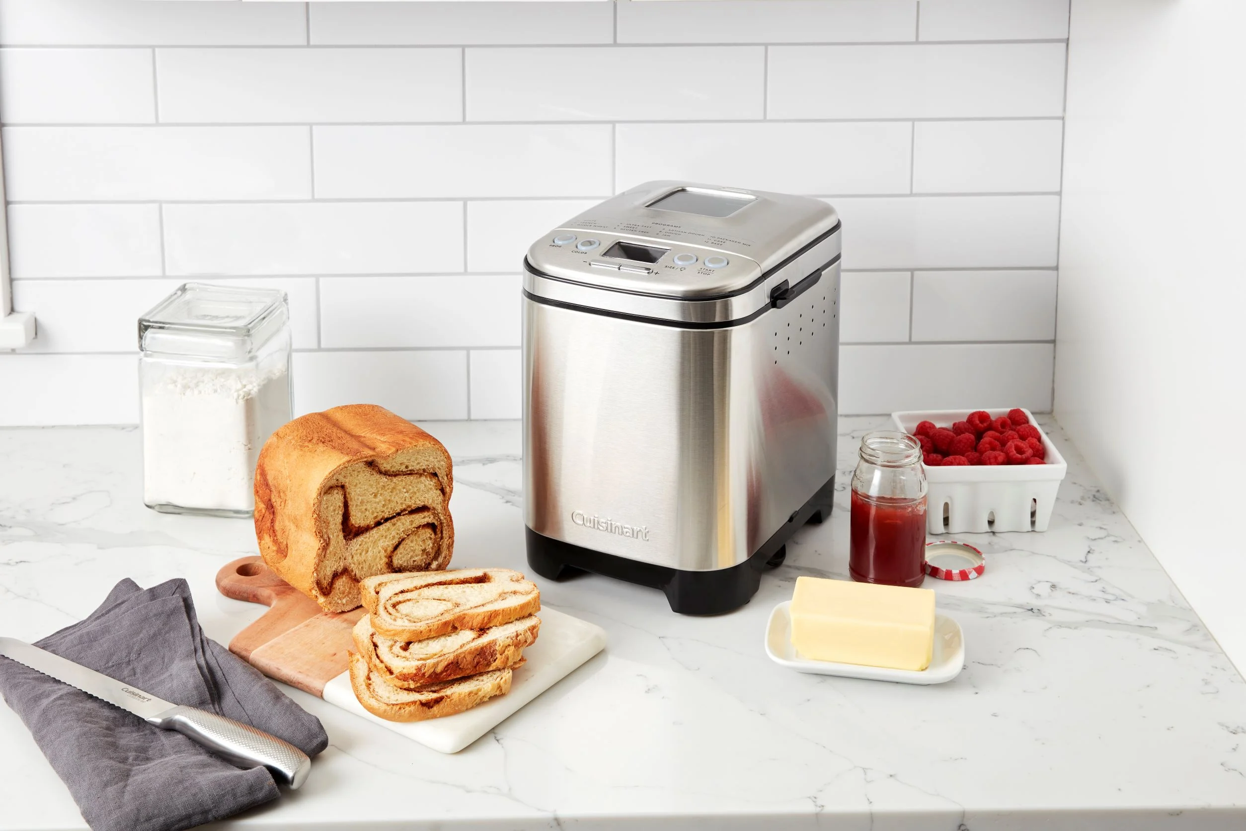 Cuisinart CBK-110 Compact Automatic Bread Maker, Silver - John Pierce Auto Care