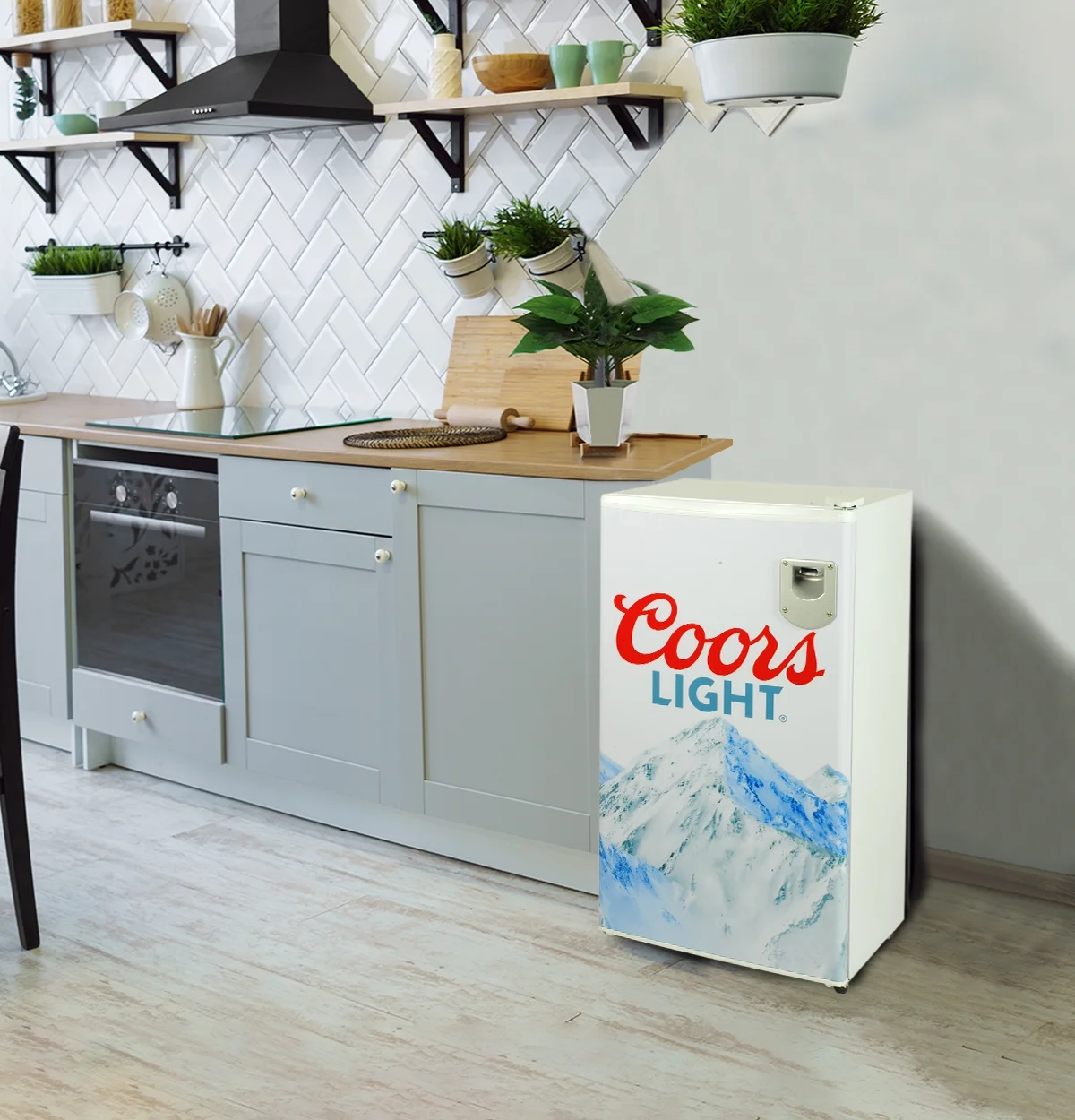 Coors Light Compact 90 L Fridge, 7 temperature Controller with Bottle Opener Refrigerator - John Pierce Auto Care