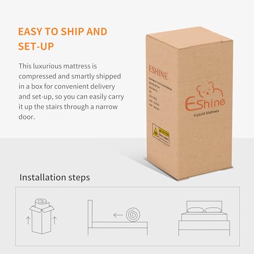 ESHINE Adjustable Frame Hybrid Mattress - John Pierce Auto Care