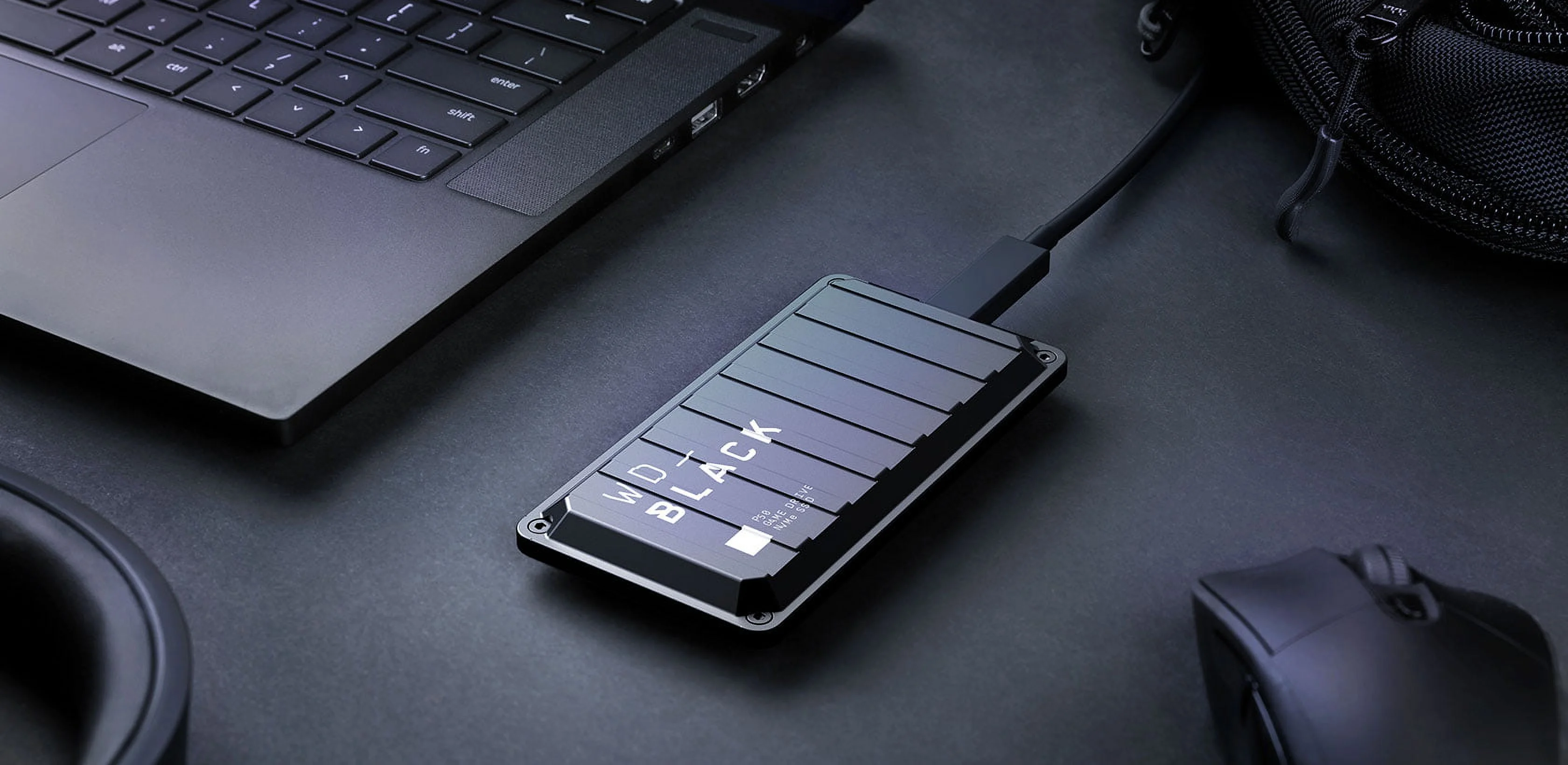 WD_BLACK 4TB P50 Game Drive SSD, Portable External Solid State Drive - WDBA3S0040BBK-WESN - John Pierce Auto Care