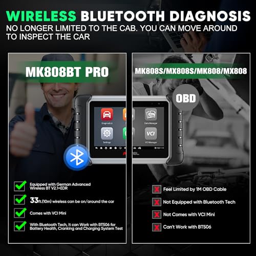 Autel MK808BT Diagnostic Upgraded Supports - John Pierce Auto Care
