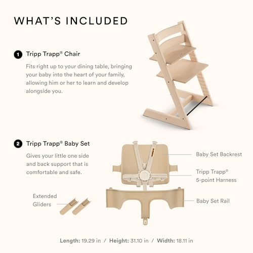 Stokke Tripp Trapp Chair Natural - John Pierce Auto Care