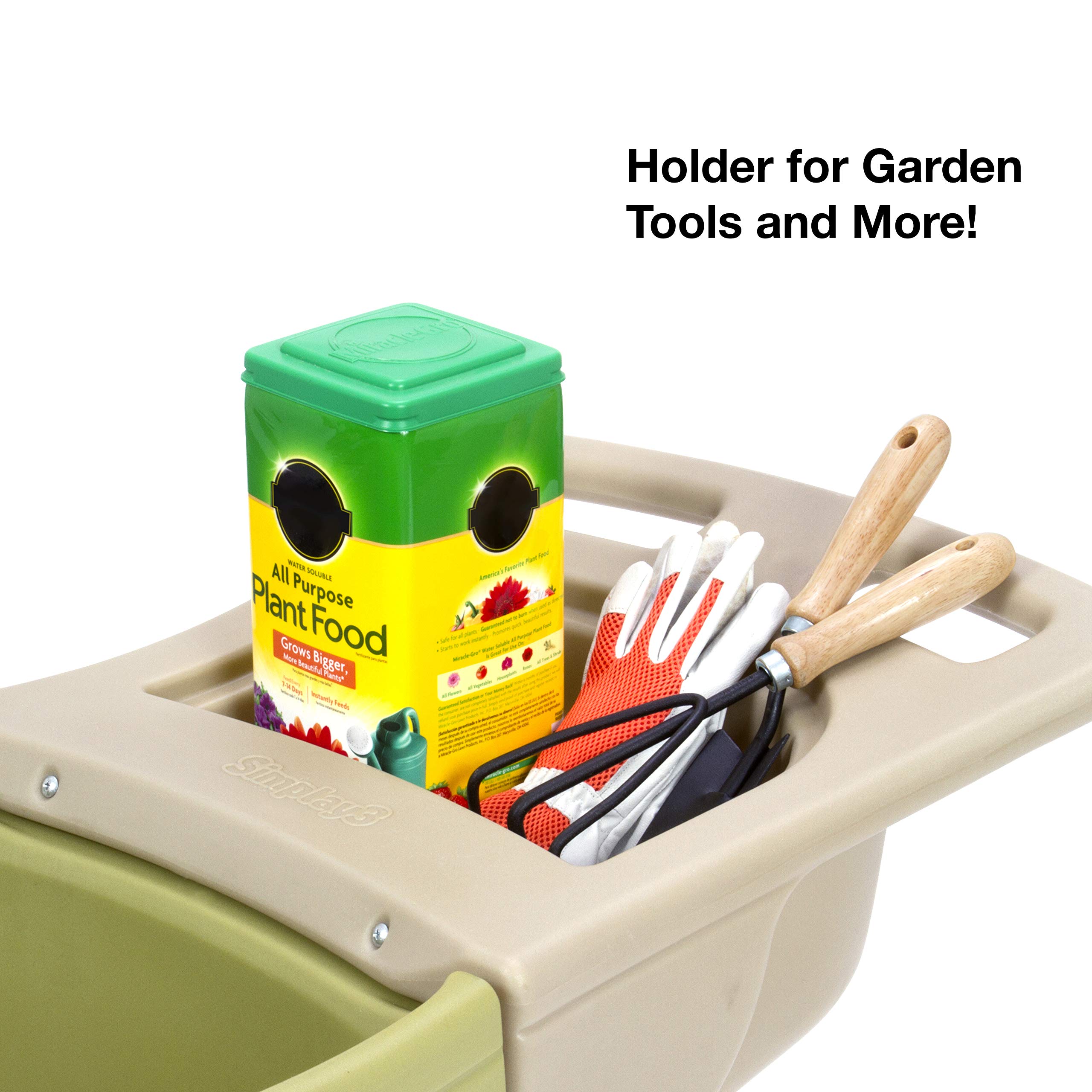 Simplay3 Easy Haul Plastic Wheelbarrow with Tool Tray - John Pierce Auto Care