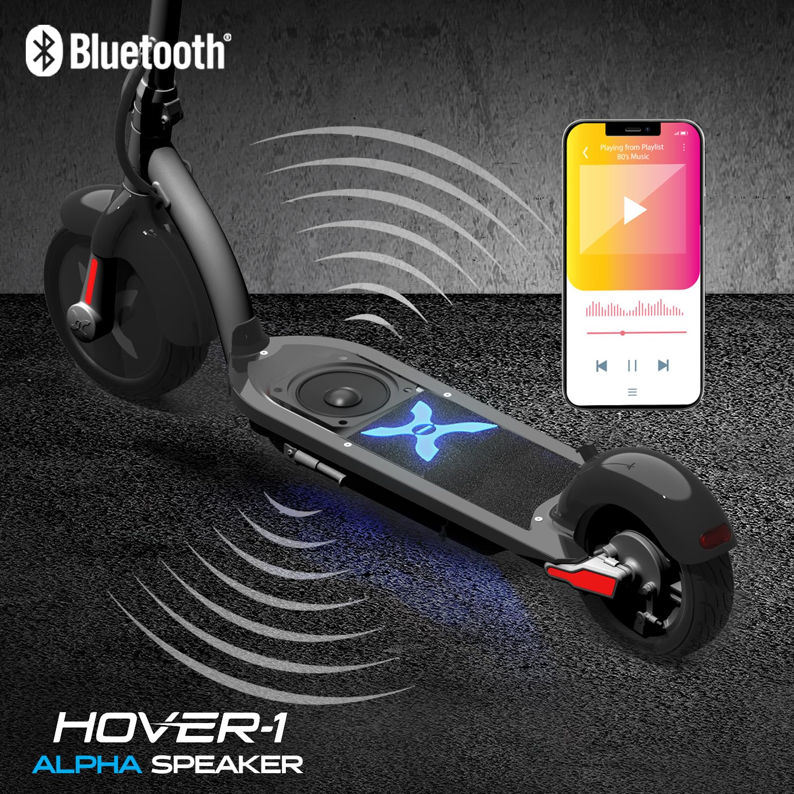 Hover-1 Electric Scooter with Digital Display and High-Grip Tires - John Pierce Auto Care