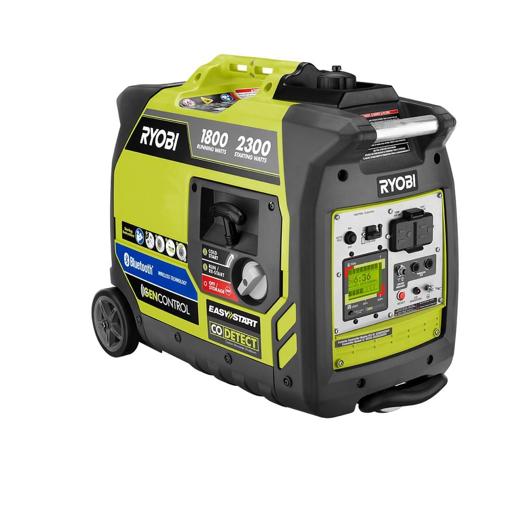 Ryobi 2300-Watt Bluetooth Inverter Generator - John Pierce Auto Care