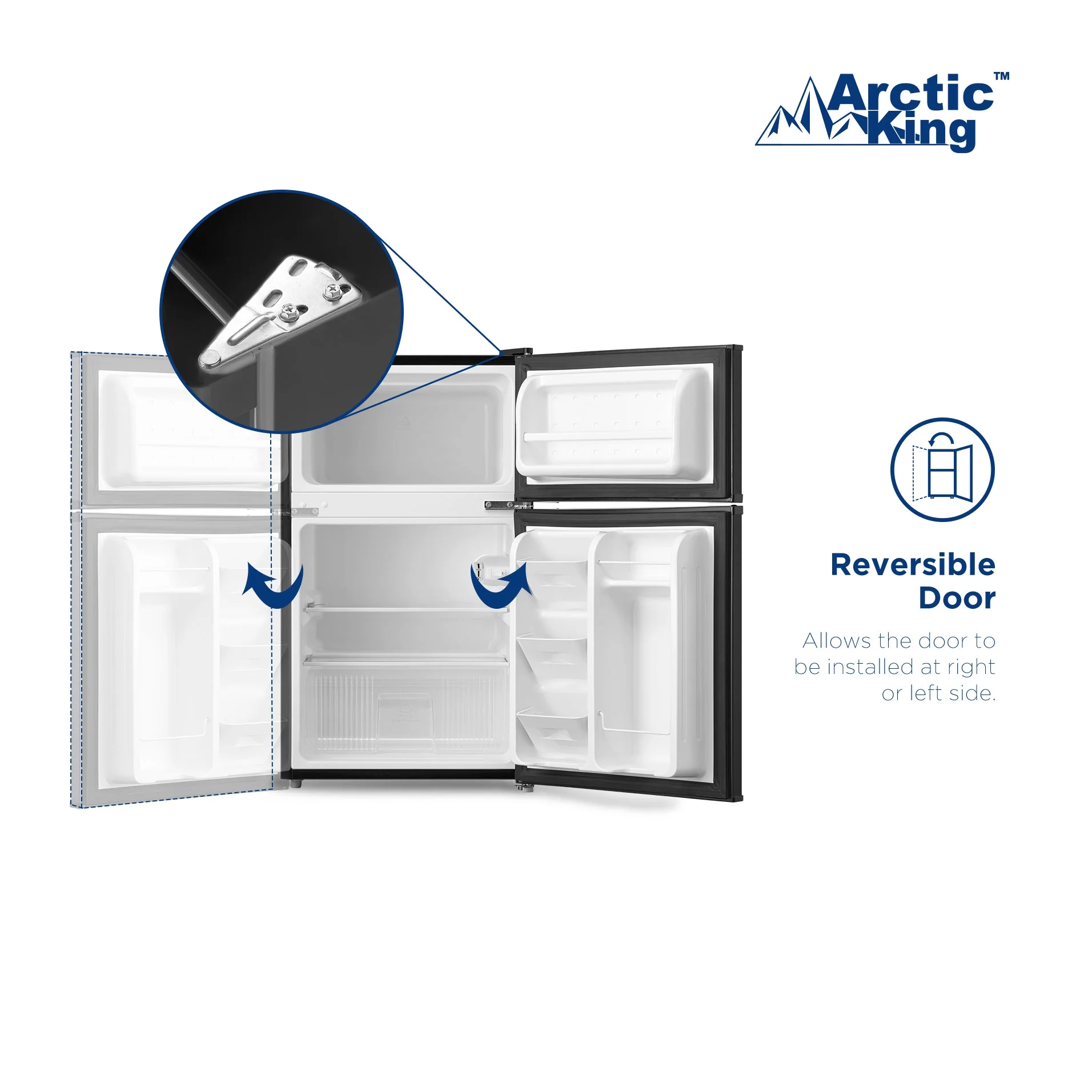 Arctic King 3.2 Cu. Ft. Mini Fridge/Freezer - John Pierce Auto Care