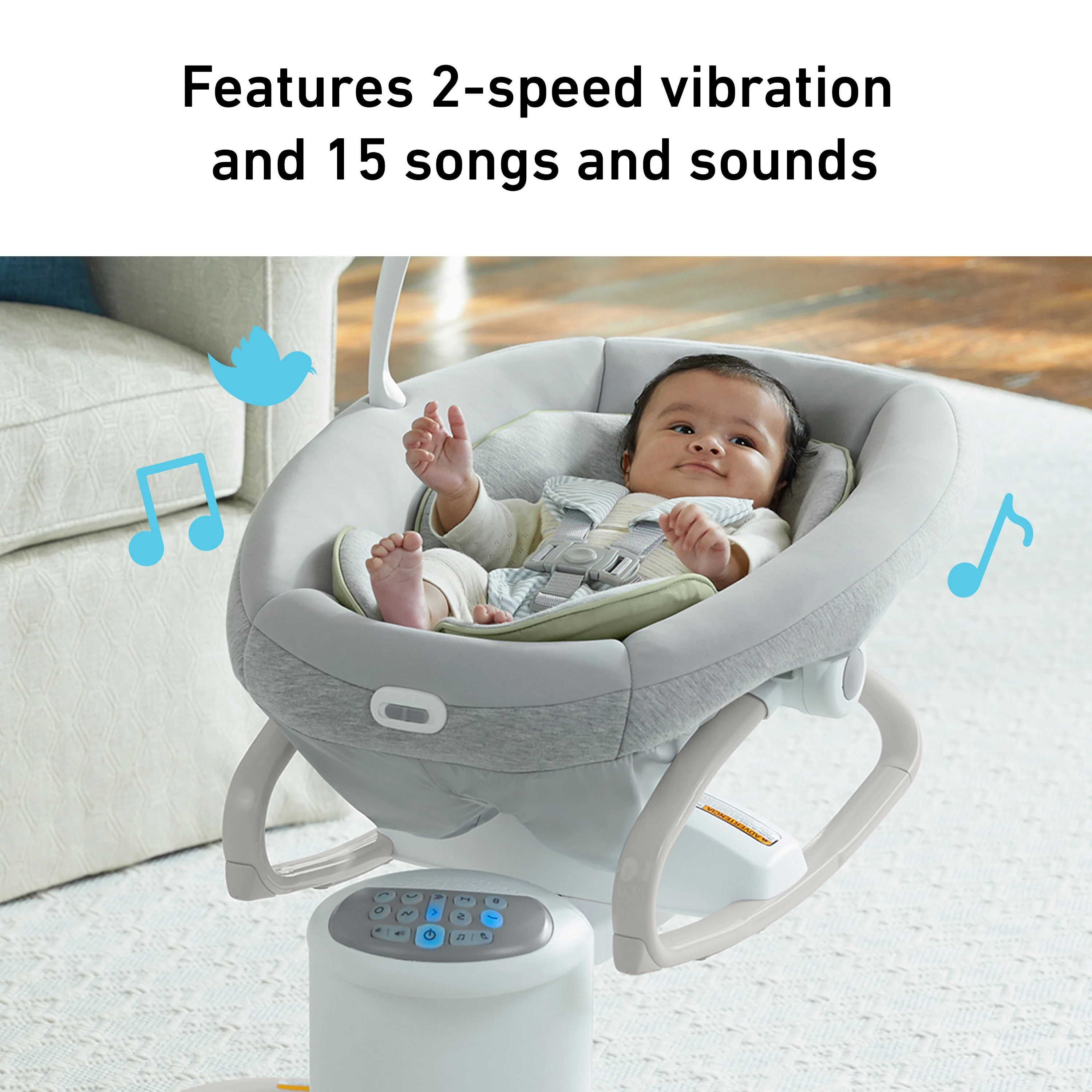 Graco Soothe My Way Swing with Removable Rocker, Madden - John Pierce Auto Care