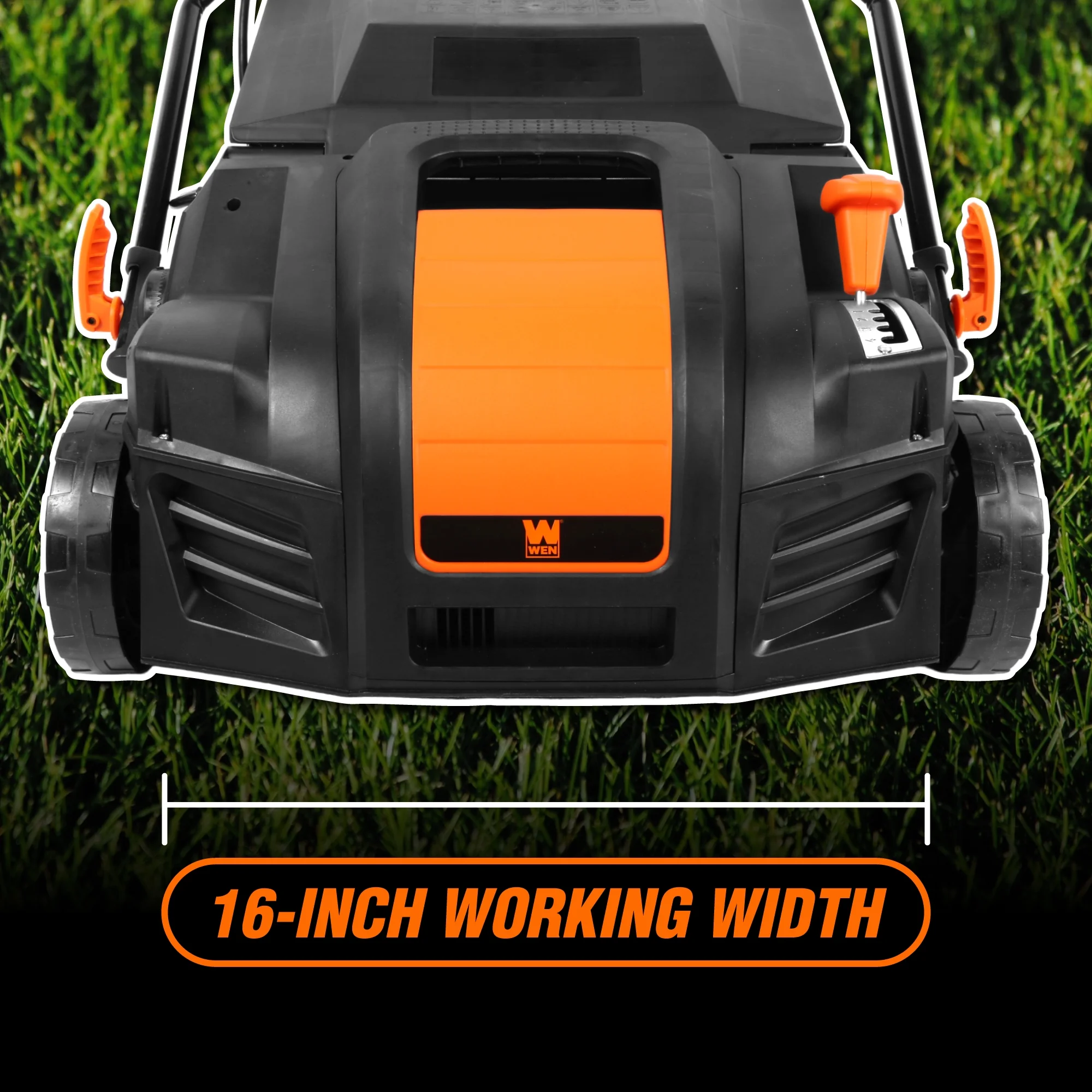 WEN 16-inch 15-amp 2-in-1 Electric Dethatcher and Scarifier with Collection Bag - John Pierce Auto Care