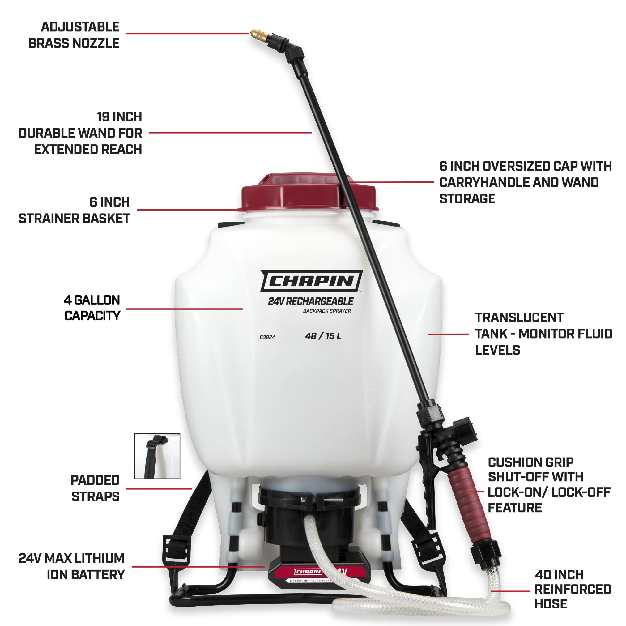 Chapin Professional Handheld Tank Sprayer for Fertilizers - John Pierce Auto Care