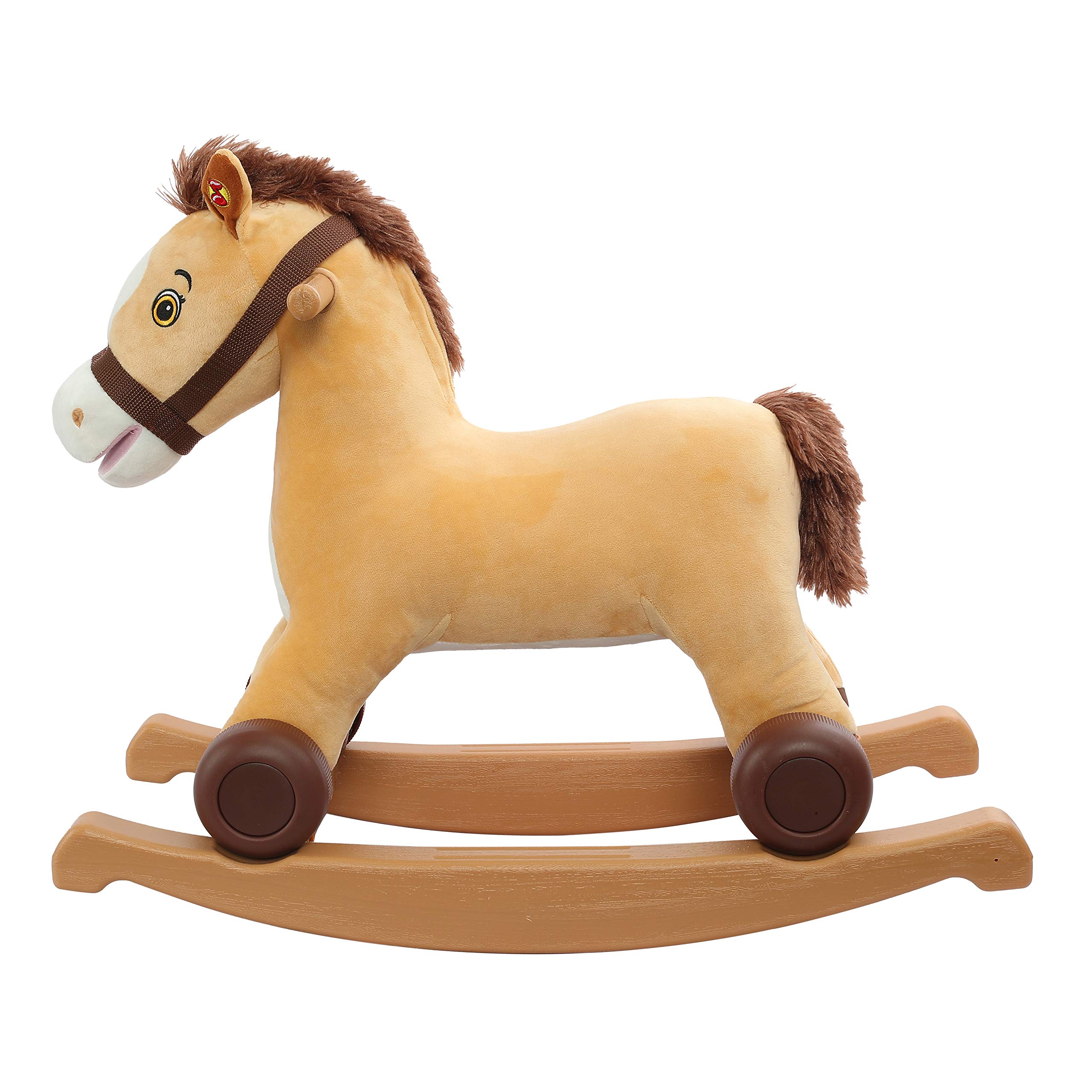 Rockin Rider Charger Plush Talking Pony Ride-On - John Pierce Auto Care