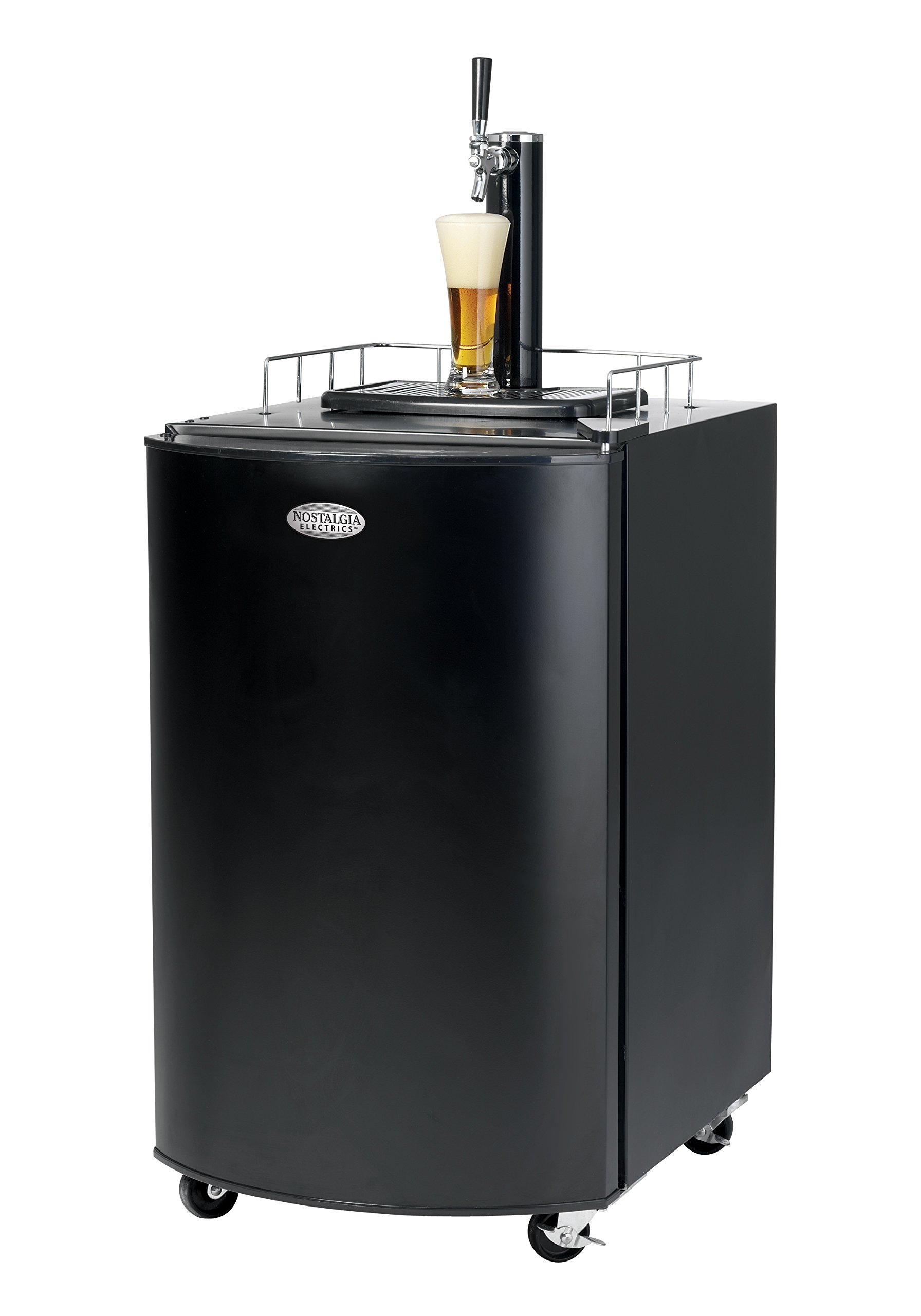 Nostalgia KRS2100 Full-Size Dual Tap Kegerator Dispenser - John Pierce Auto Care