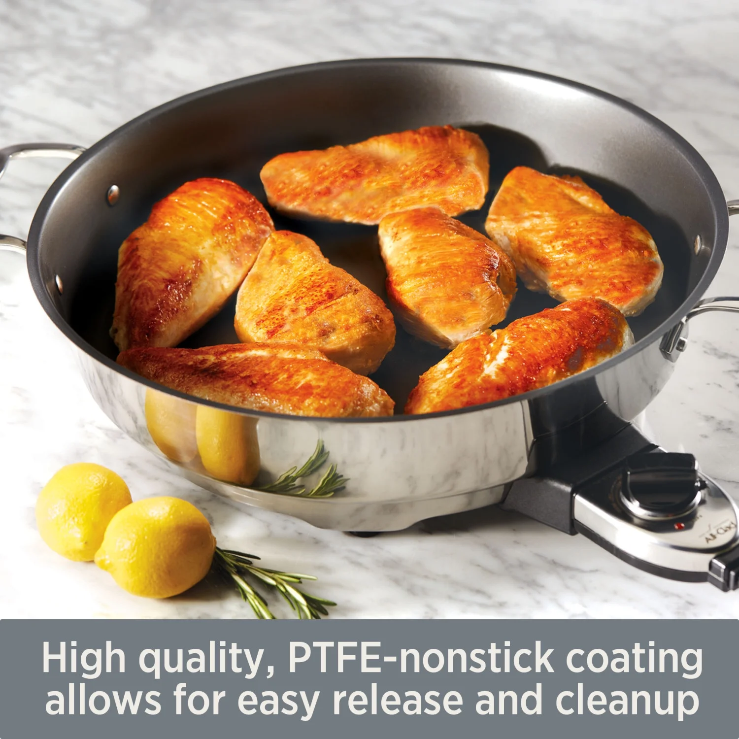 All-Clad Electric Nonstick Skillet, 7 quart - John Pierce Auto Care