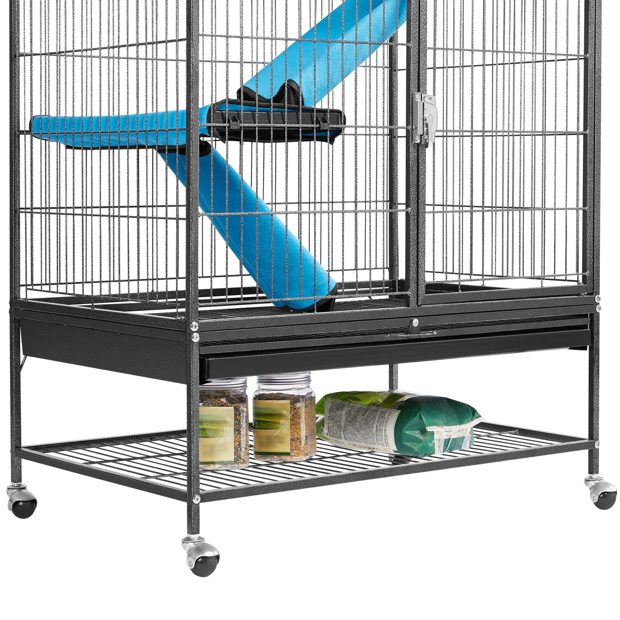 Yaheetech Rolling 2-Story Ferret and Small Animal Cage - John Pierce Auto Care