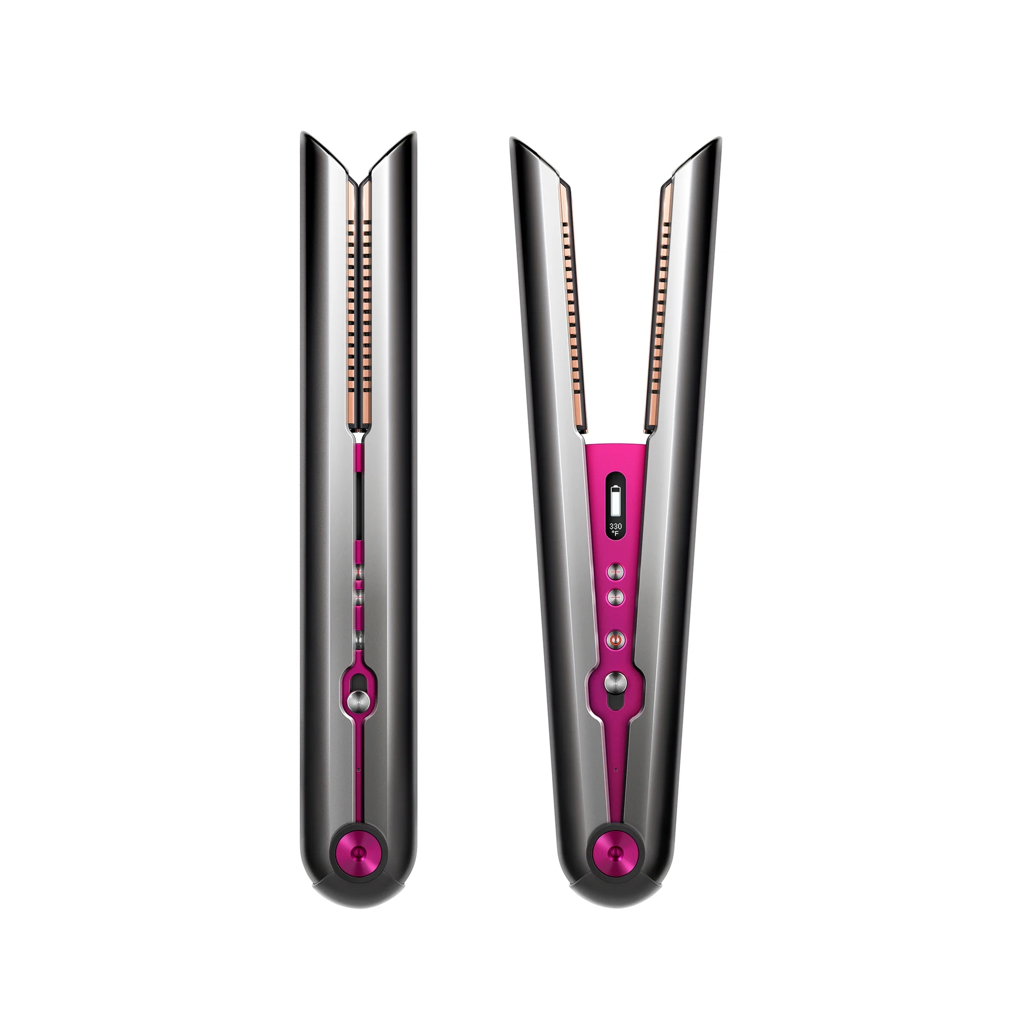 Dyson Corrale Hair Straightener (Nickel/Fuchsia) - John Pierce Auto Care